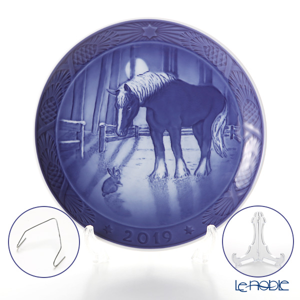 ロイヤルコペンハーゲン(Royal Copenhagen) イヤープレート 2019年 「Meeting in the Paddock」