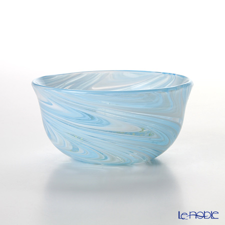 津軽びいどろ 秋村実工房 12ヶ月コレクション 盃 8月 天の川 F-62203