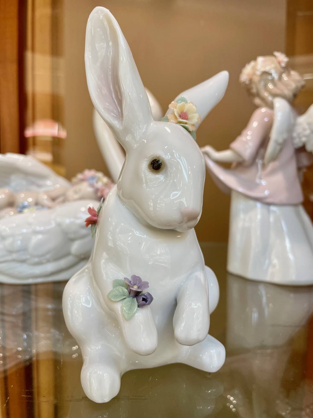 【干支飾り】2023年　卯(うさぎ)/白 楽天市場】完成品 ちりめん干支 卯 中 縮緬置物 白 金 お正月飾り