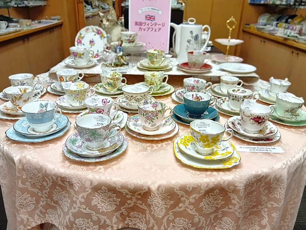 🧸英国ヴィンテージカップフェア🧸その2 - OFFICIAL BLOG | ブランド