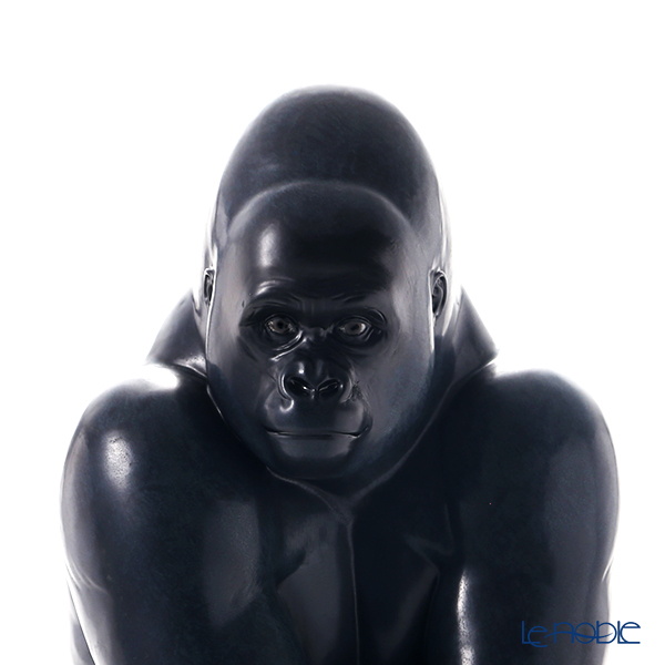 Lladro 'Gorilla' 12555 Animal Figurine H36cm