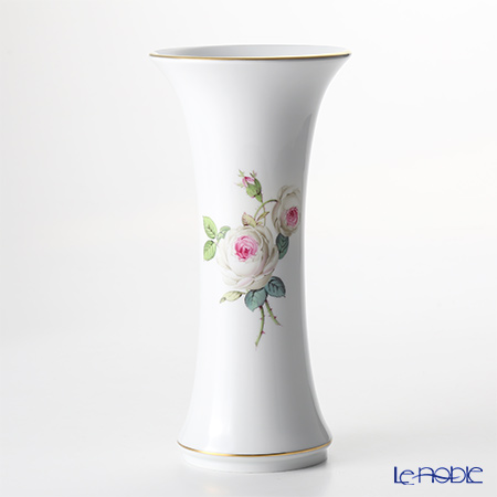 マイセン（Meissen） ホワイトローズ 029510／50272 花瓶 25cm