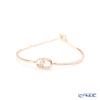 Swarovski 'Sparkling Dance Oval/ White' Rose Gold SW5472382 Bracelet